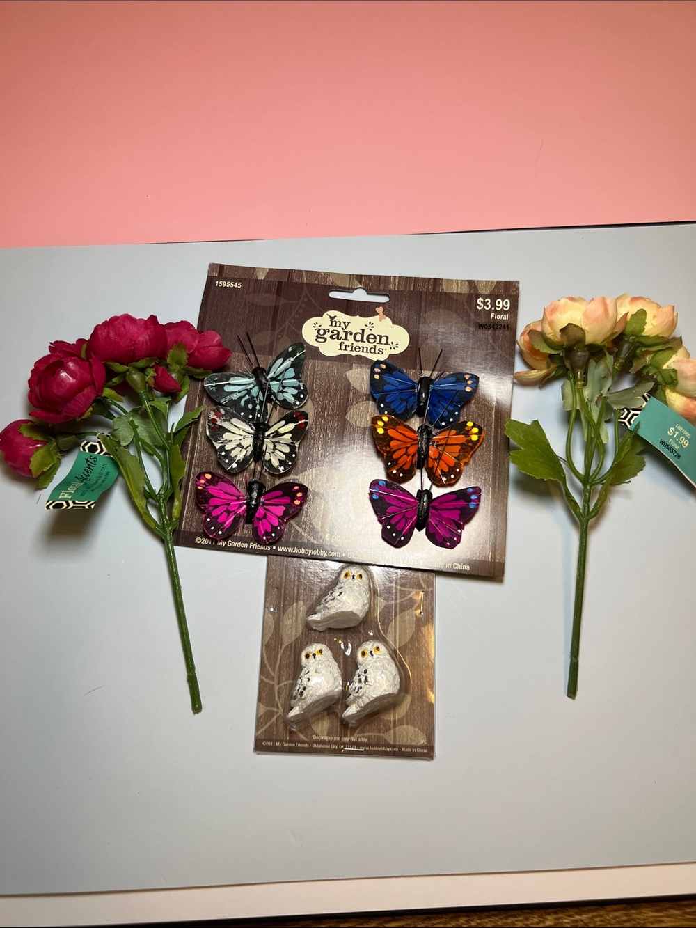 My Garden Friends Decorative Butterfly Clips - Multicolor